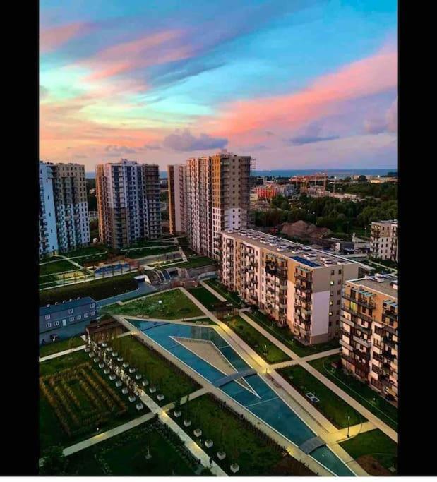 Urocze Kondominium Z Widokiem Na Morze Gdansk Dış mekan fotoğraf